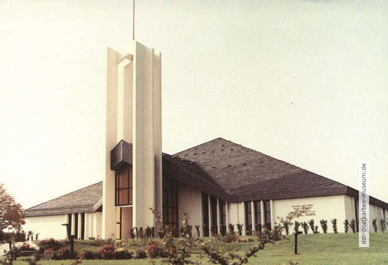 Tempel der Kirche Jesu Christi der Heiligen der Letzten Tage, Freiberg - 1989