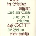 Spruchkarte mit Zitat von Martin Luther - 1969
