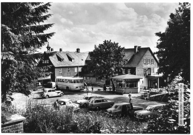 Am HO-Sporthotel "Waldgut" am Aschberg - 1966