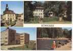 Rathaus mit Sparkasse, Diät-Kurheim, Goethe-Oberschule, Waldseebad - 1977