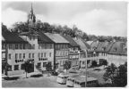 Marktplatz, Hotel "Zum Löwen" und Stadtkirche - 1966
