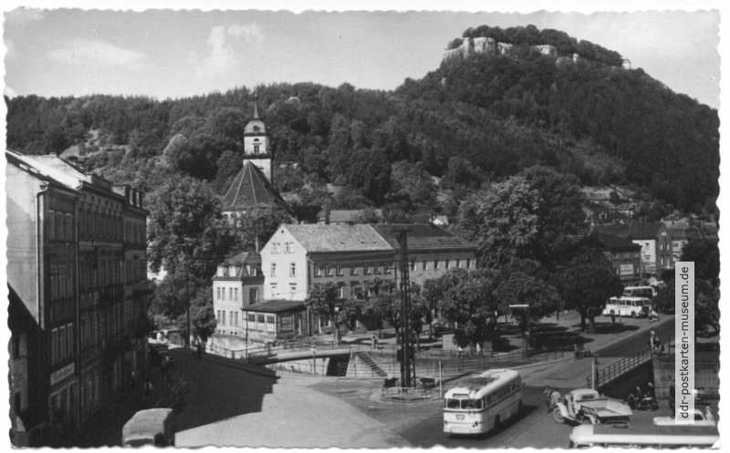 Stadt Königstein mit Festung - 1968