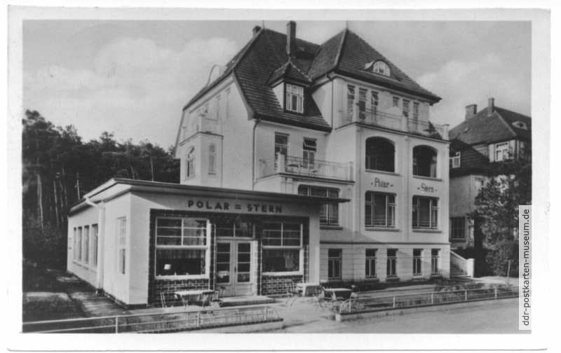 FDGB-Erholungsheim und Cafe "Polar-Stern" - 1955 