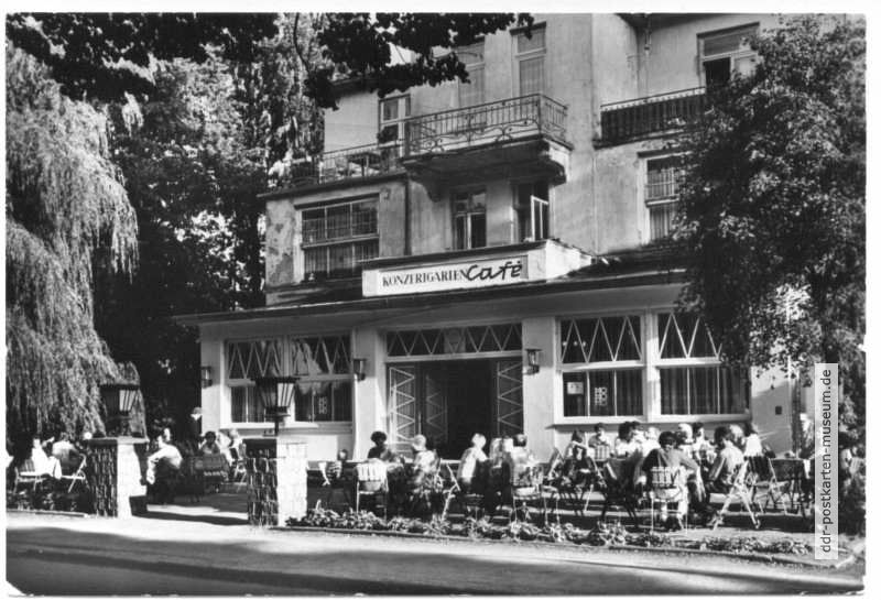"Konzertgarten-Cafe" der HO - 1985