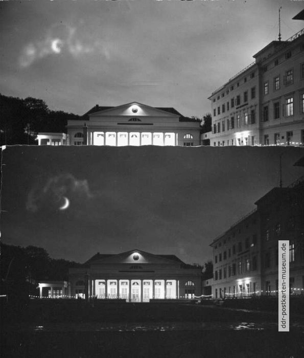 Verdunkeltes Gesamtbild mit geändertem Mondklischee, Heiligendamm 