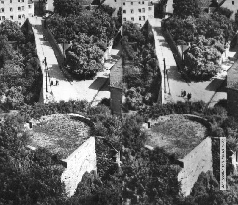 Kurz nacheinander aufgenommene Fotos vom selben Standpunkt - 1961/1961