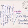 Nur 15 Pfennig Nachgebühr bei unfrankierter Postkarte 1954