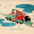 Fortschrittlicher sozialistischer Weihnachtsmann als Kosmonaut - 1965