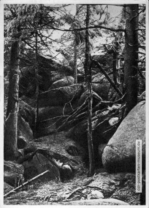 Hohneklippen bei Drei-Annen-Hohne - 1957