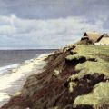 Steilküste "Hohes Ufer" bei Ahrenshoop (Fischland) - 1956