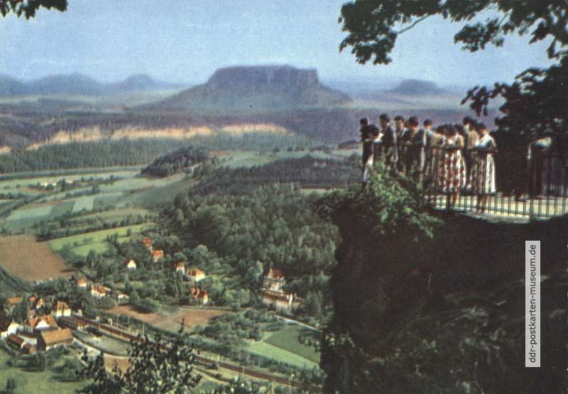 Blick von der Bastei - 1962