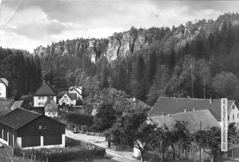 Ottomühle im Bielatal - 1968