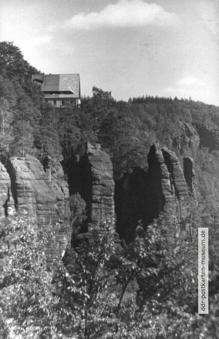 Berggasthaus auf dem Brand - 1972