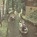 Kahnfahrt mit Spreewald-Urlaubern - 1981
