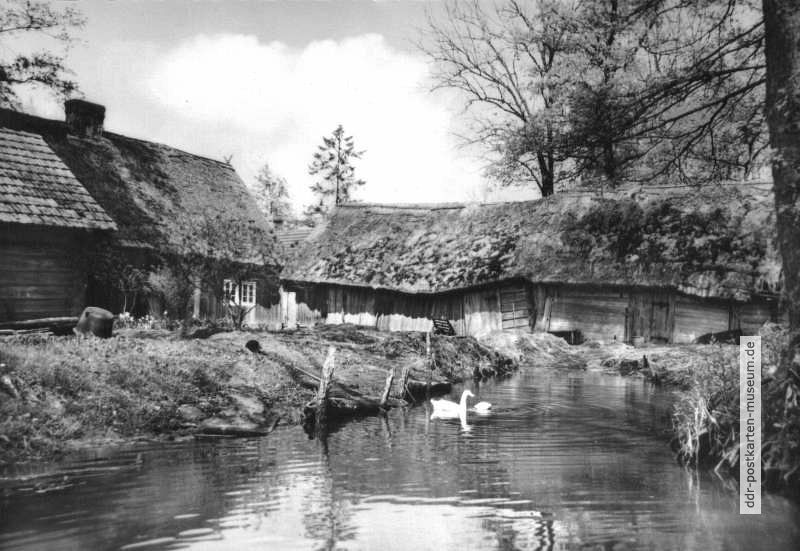 Altes Gehöft im Spreewald - 1963