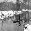 Winter im Spreewald - 1968