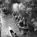 Bootsverkehr im Spreewald - 1962