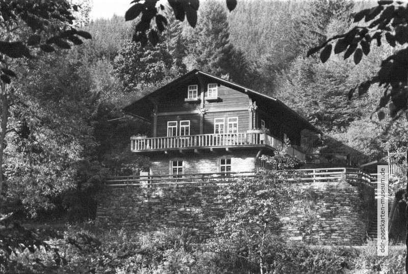 HO-Gaststätte "Schweizerhaus" im Schwarzatal - 1967