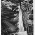 Wasserfall "Das Röllchen" im Schmalwassergrund bei Tambach-Dietharz - 1956