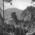 Berg Oybin und Hochwald im Zittauer Gebirge - 1964
