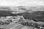 Blick vom Lauschehang nach Waltersdorf und Saalendorf - 1959