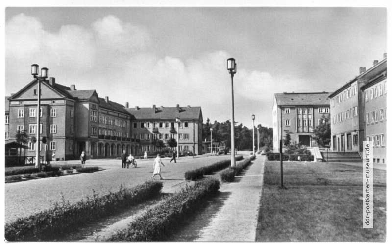 Lauchhammer-Neustadt, Grünewalder Straße - 1967