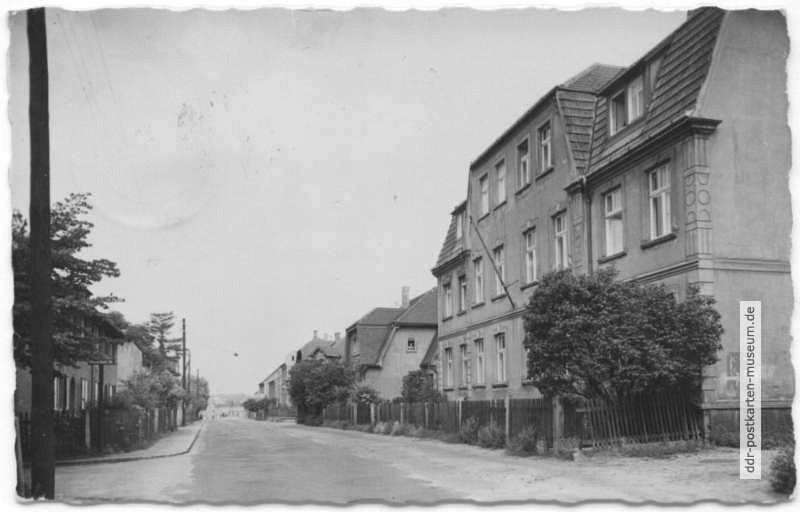 Lauchhammer-Ost, Friedensstraße - 1955