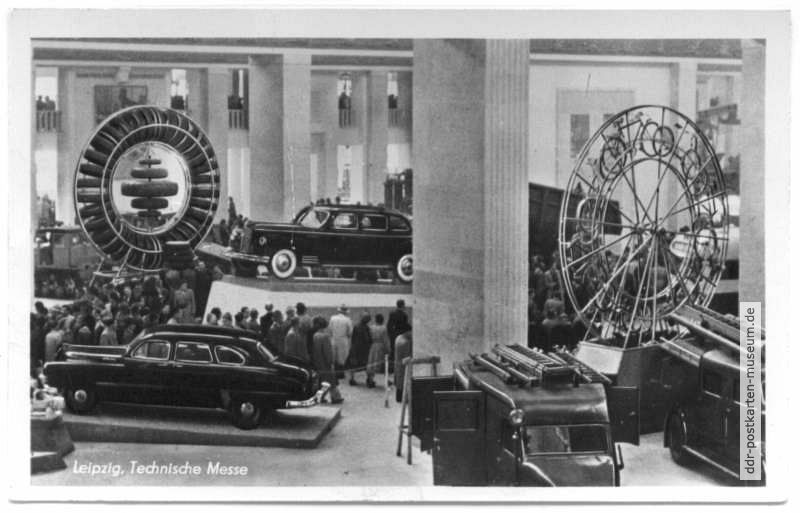 Technische Messe, Autosalon - 1953