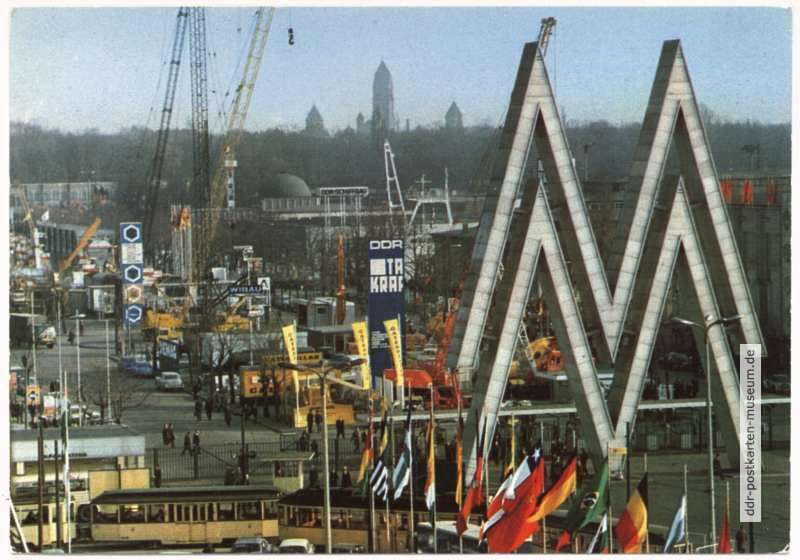 Freigeländer der Leipziger Messe - 1981