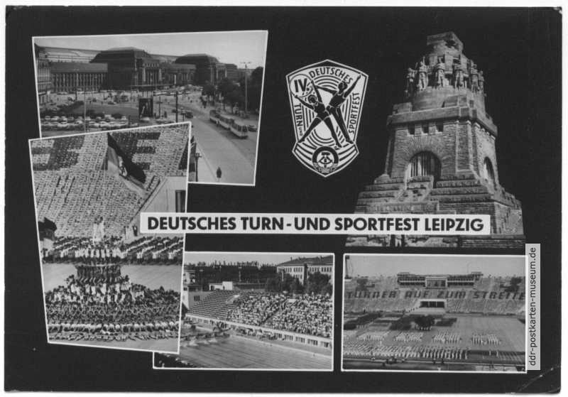 Deutsches Turn- und Sportfest Leipzig - 1963