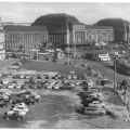 Blick zum Hauptbahnhof und Hotel "Astoria" - 1959
