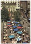 Naschmarkt, Alte Handelsbörse, Goethe-Denkmal - 1973