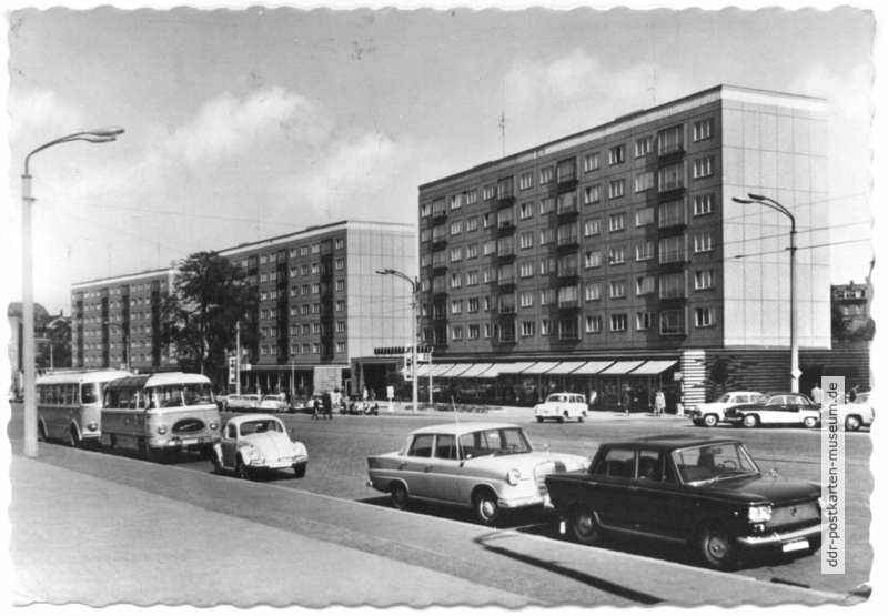 Neubaublöcke am Georgiring - 1965
