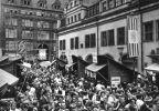 Volksfest "Historische Messe um 1820" auf dem Naschmarkt - 1965