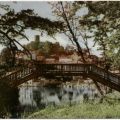 Partie am Teich, Blick zum Alten Turm - 1967
