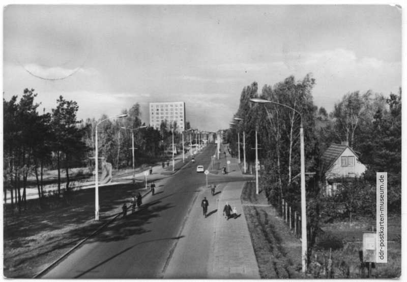 Potsdamer Straße von der Autobahn aus - 1968