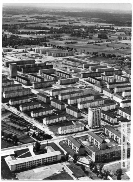 Wohnsiedlung für das Großkraftwerk in Lübbenau-Neustadt - 1967