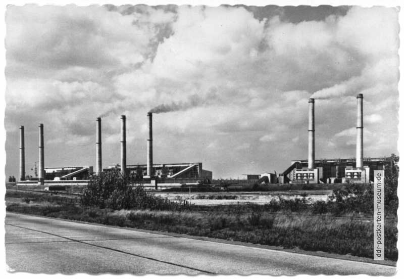 VEB Kraftwerke Lübbenau (Kohlekraftwerk) - 1964