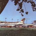 Flughafen Berlin-Schönefeld, "TU 134 A" von Aeroflot, Malev und Interflug - 1977