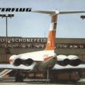 Flughafen Berlin-Schönefeld, "IL 62" an der Besucherterrasse - 1988