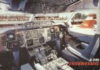 Cockpit des "Airbus A 310" - 1990