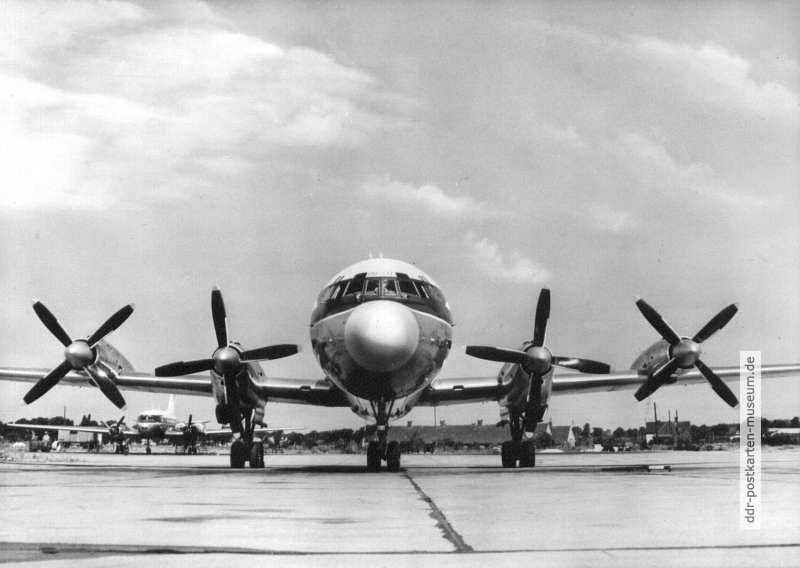 Turbinenpropeller-Verkehrsflugzeug "IL 18" - 1964