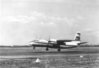 Turbopropmaschine "AN 24" startet in Berlin-Schönefeld - 1967