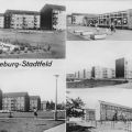 Magdeburg-Stadtfeld, Neubauwohnkomplex mit Kaufhalle - 1977