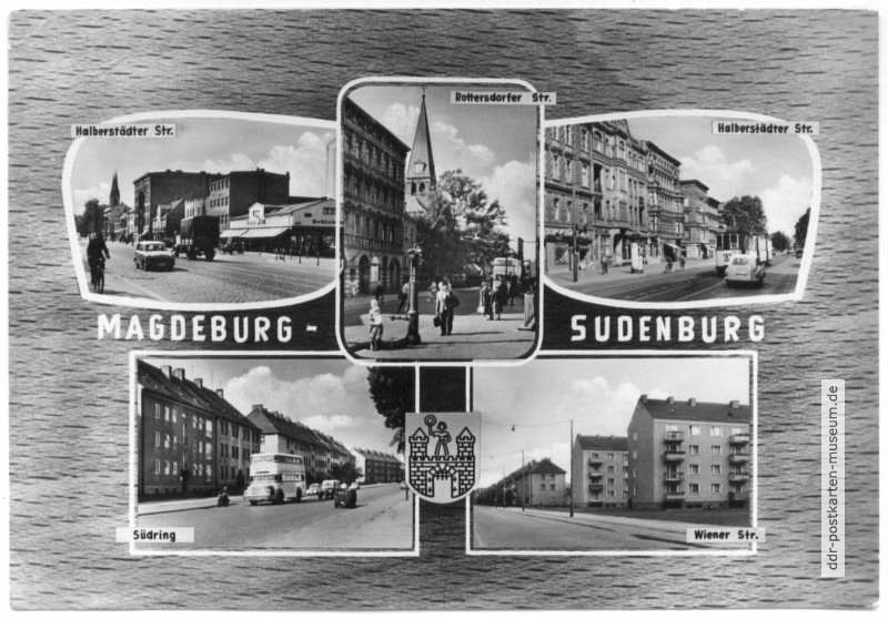 Halberstädter / Rottersdorfer / Wiener Straße, Südring - 1964