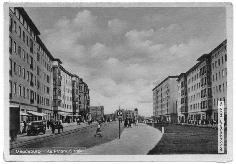 Karl-Marx-Straße - 1954