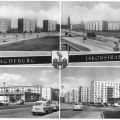 Neubauten und Kaufhalle an der Jakobstraße - 1966