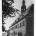 Rathaus mit HO-Gaststätte "Ratskeller" - 1950