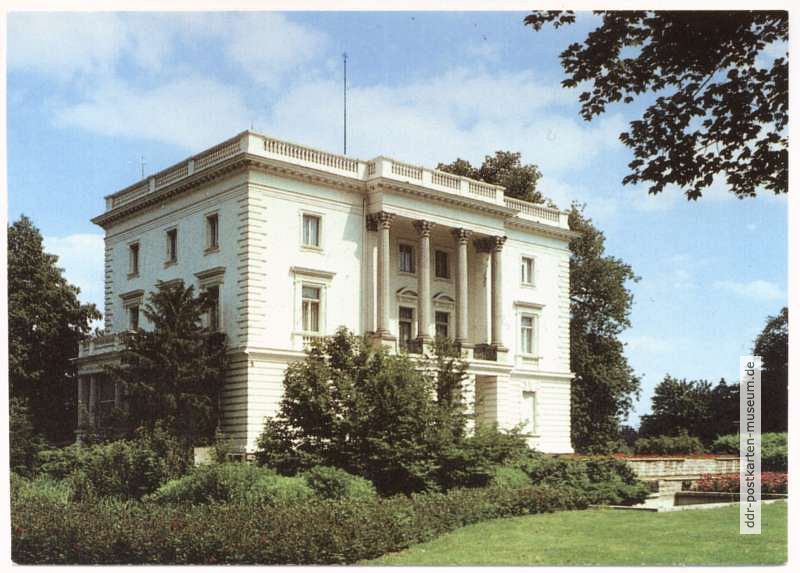 Weißes Haus (Kulturhaus) im agra-Park - 1988