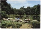 Kleiner Teich an der Heideschänke auf dem agra-Gelände - 1988